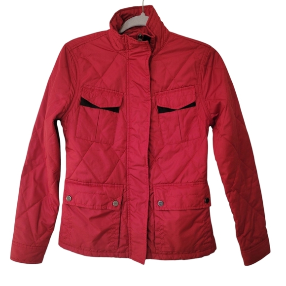 Ralph Lauren Jackets & Blazers - L-RL Women's Red Quilted Jacket